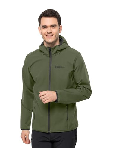 Jack Wolfskin Herren Bornberg Hoody Jacket, black, EU im Sale